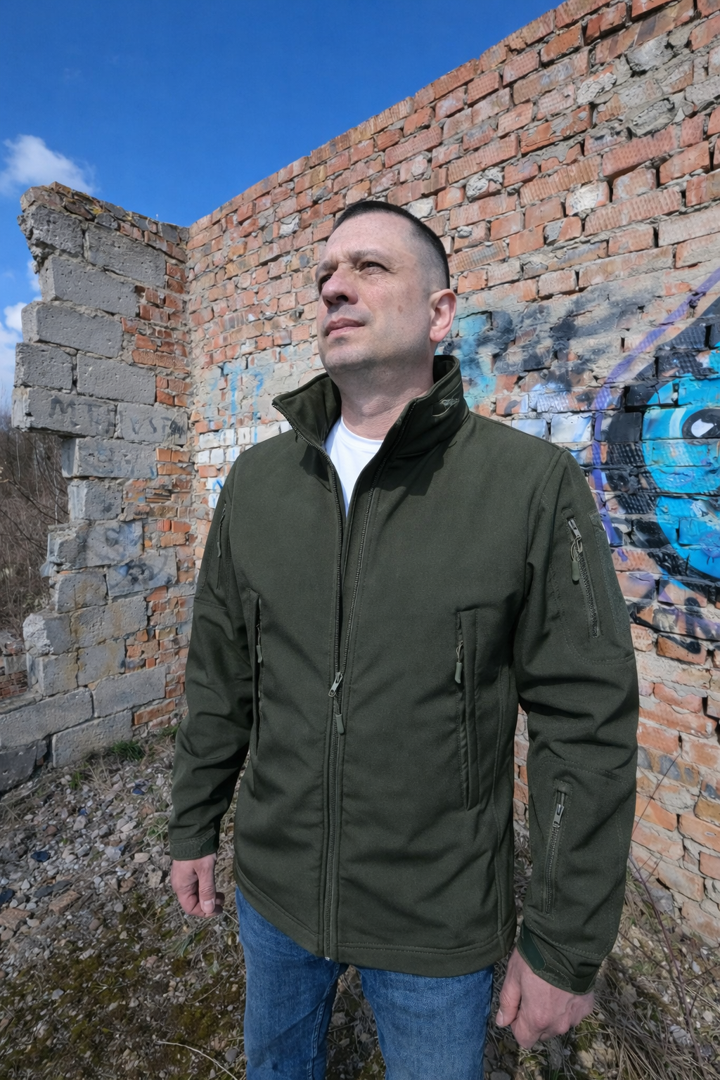Куртка Softshell Tactical PRO хакі