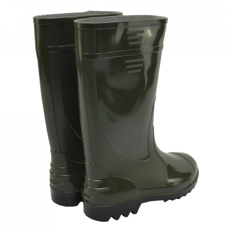 Гумові чоботи ПВХ — водонепроникні (олива)