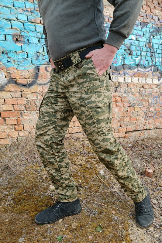 Тактичні штани Rip-Stop PRO ММ14 (піксель)