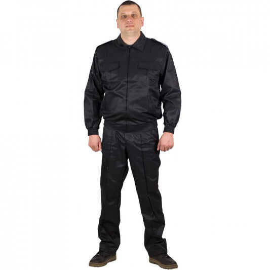 Костюм «Охорона Банк» — чорний