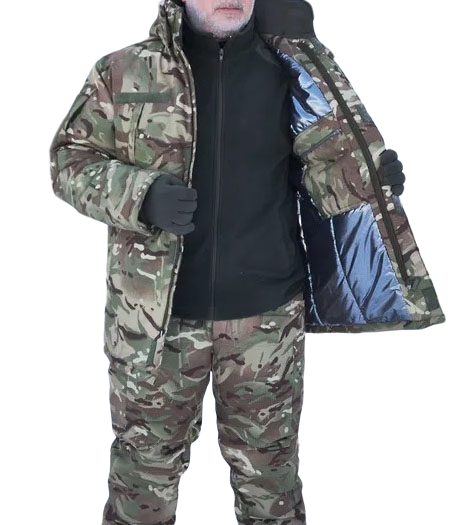 Зимовий бушлат з підкладкою Omni-Heat, мультикам