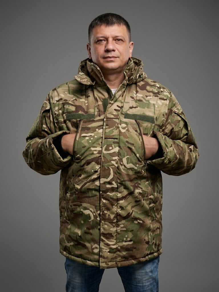 Бушлат утеплений, Multicam