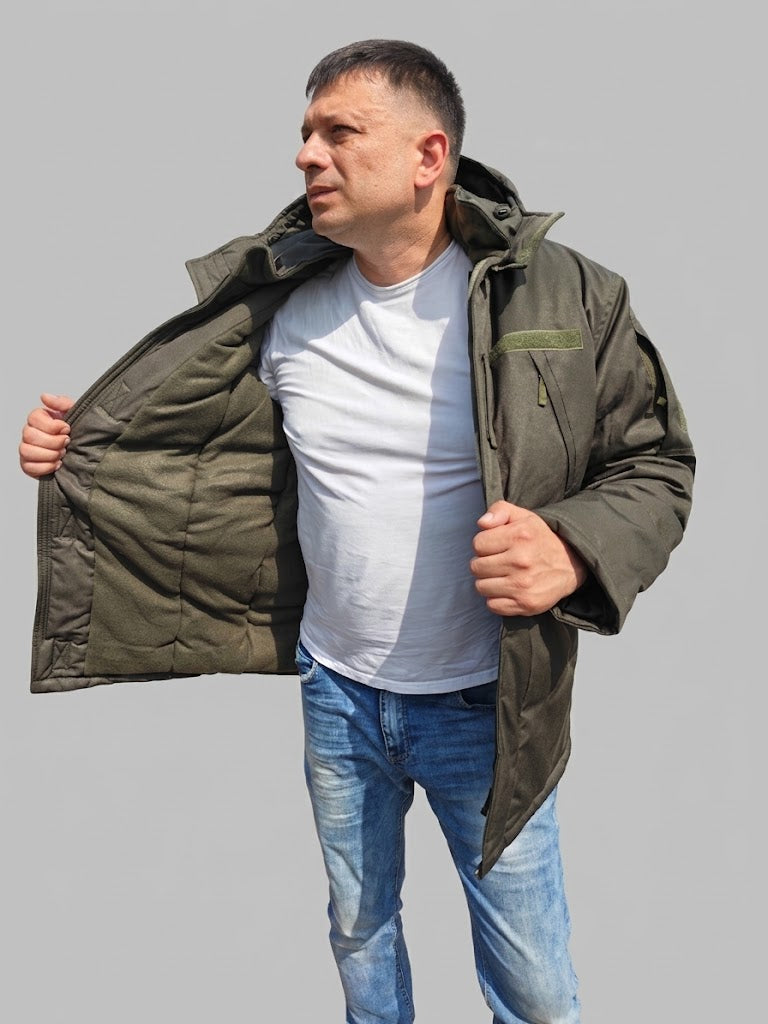Бушлат утеплений, колір олива