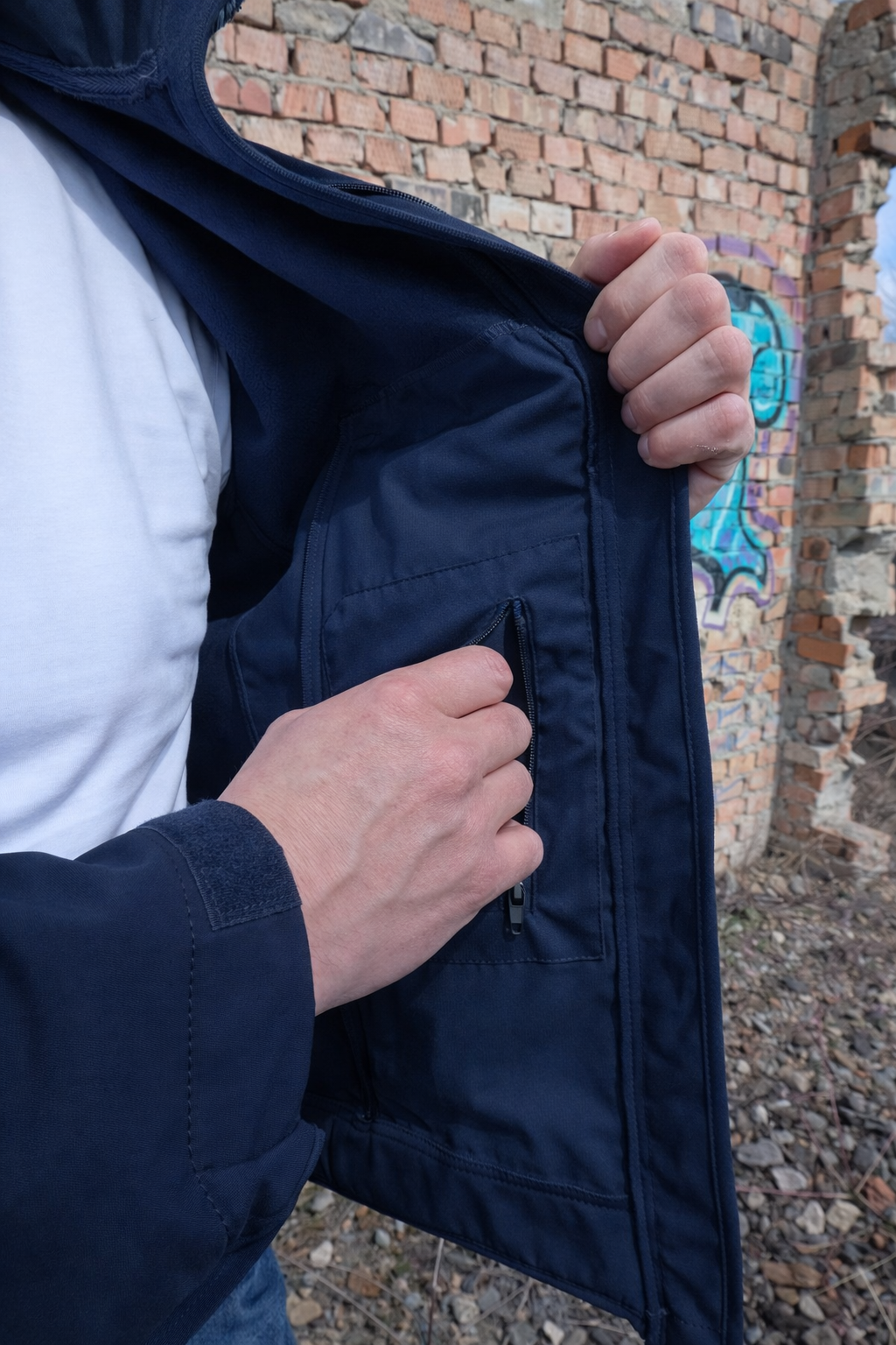 Куртка Softshell Tactical PRO темно синя (Navy Blue)