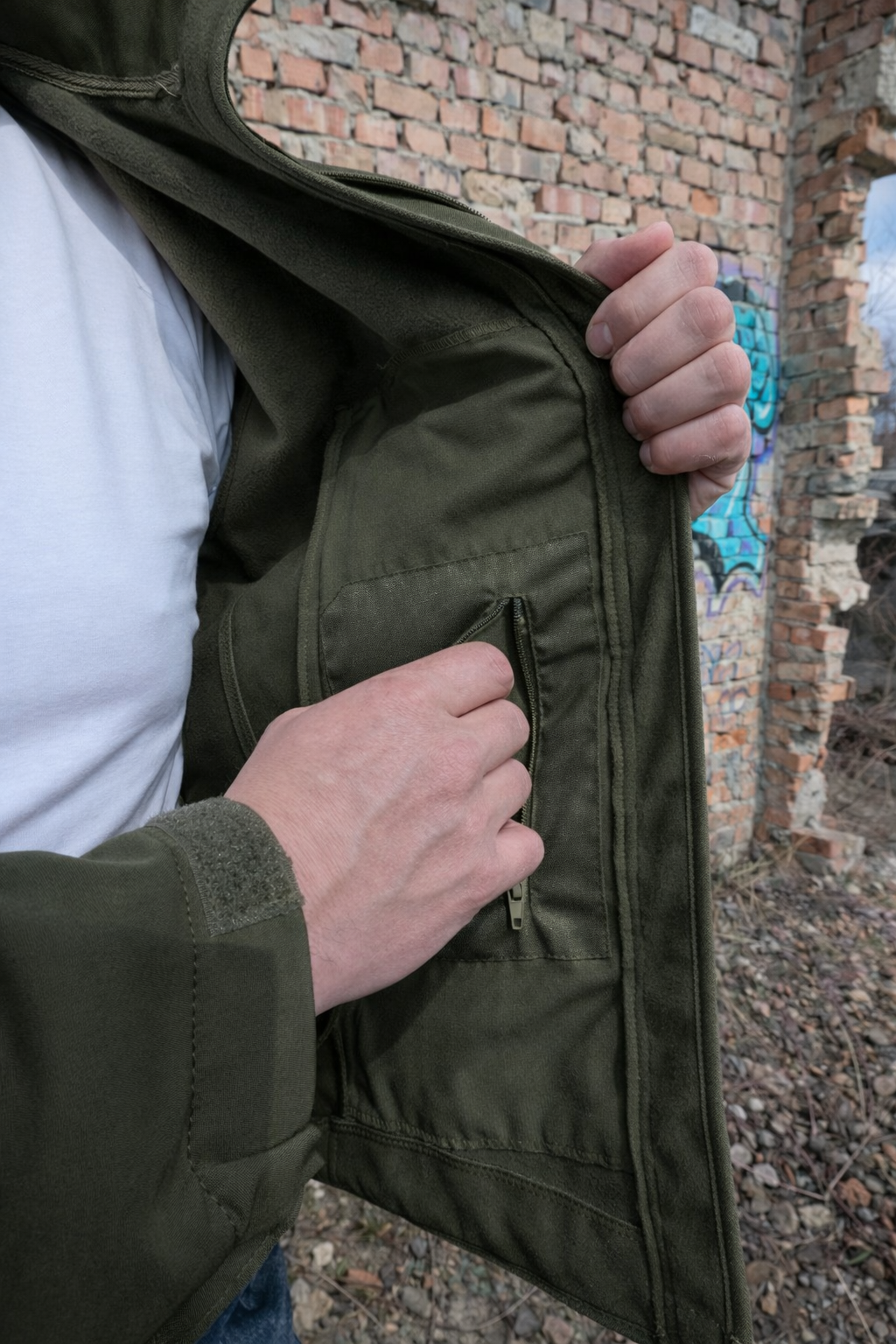 Куртка Softshell Tactical PRO хакі