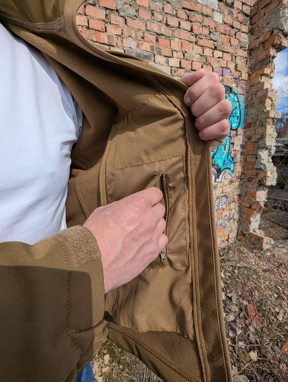 Куртка Softshell Tactical PRO койот