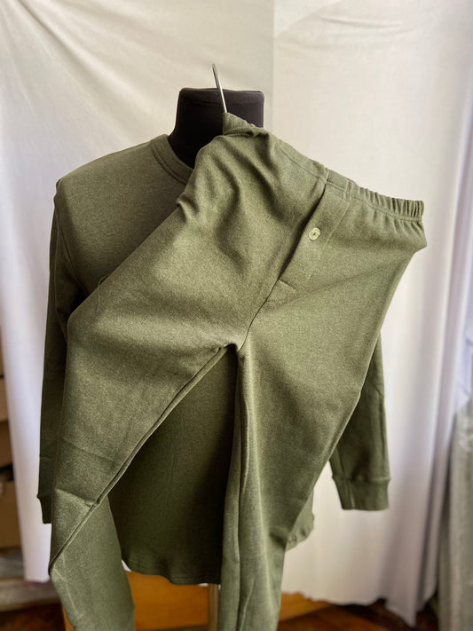 Чоловіча білизна з натуральної бавовни, хакі