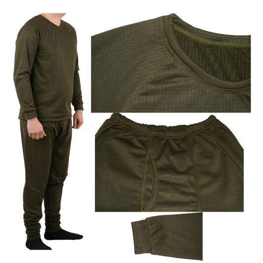 Чоловіча термобілизна з термофлісу, хакі