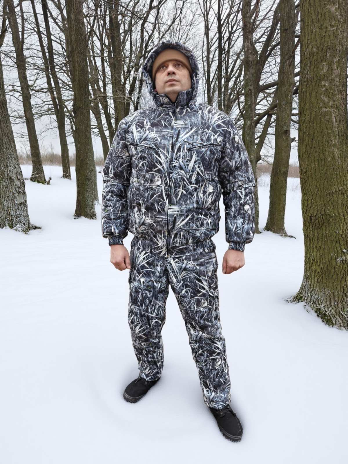 Зимовий костюм FrostTex (колір “Зимовий очерет”)