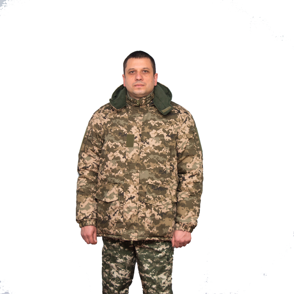 Зимовий бушлат ММ-14 з флісовою підкладкою