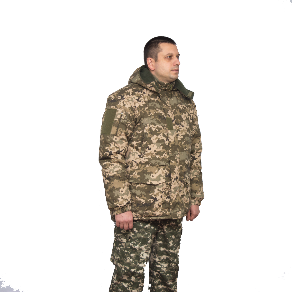 Зимовий бушлат ММ-14 з флісовою підкладкою